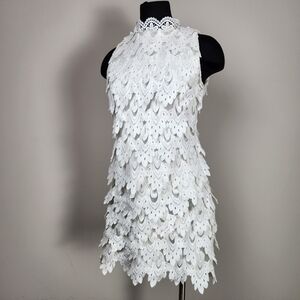 ELLIATT x Revolve Harmonia white lace dress